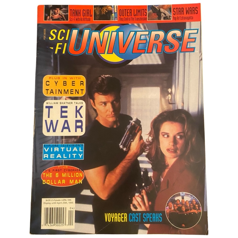 Vintage Sci-Fi Universe Magazine April 1995